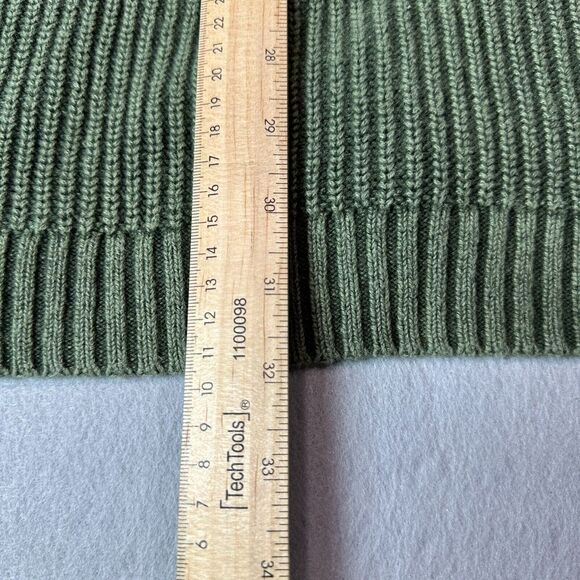 Torrid Sweater Womens 3 Green Knit Lace Up Sleeve V Neck Cotton Plus Size - Picture 7 of 10